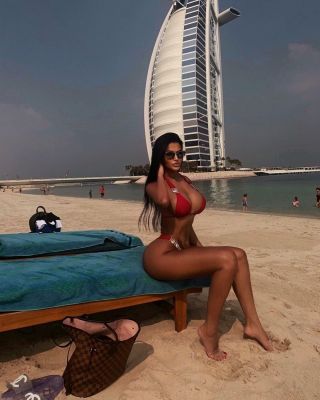 Fetish escort in Dubai meets her clients 24 7